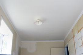 After ceiling restoration