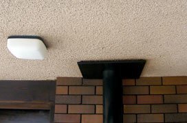 Before ceiling restoration